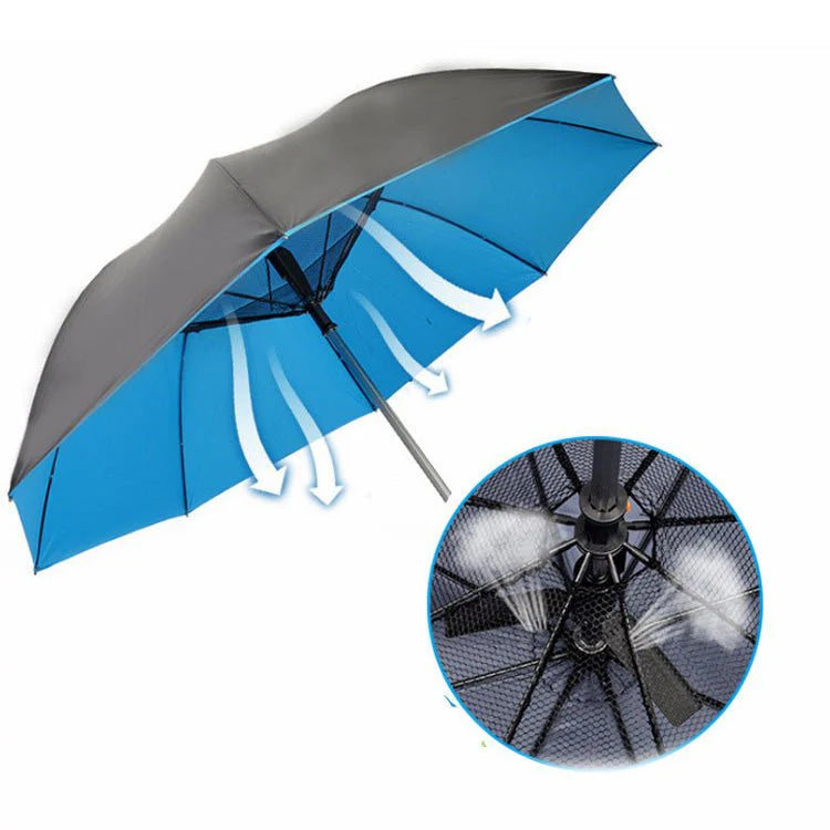 مظلة مروحة ⚡ Fan Umbrella