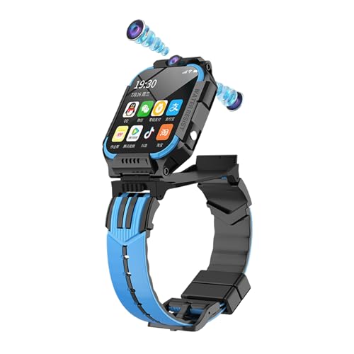 ساعة ذكية بكاميرا مزدوجة ⚡ Dual Camera Smart Watch