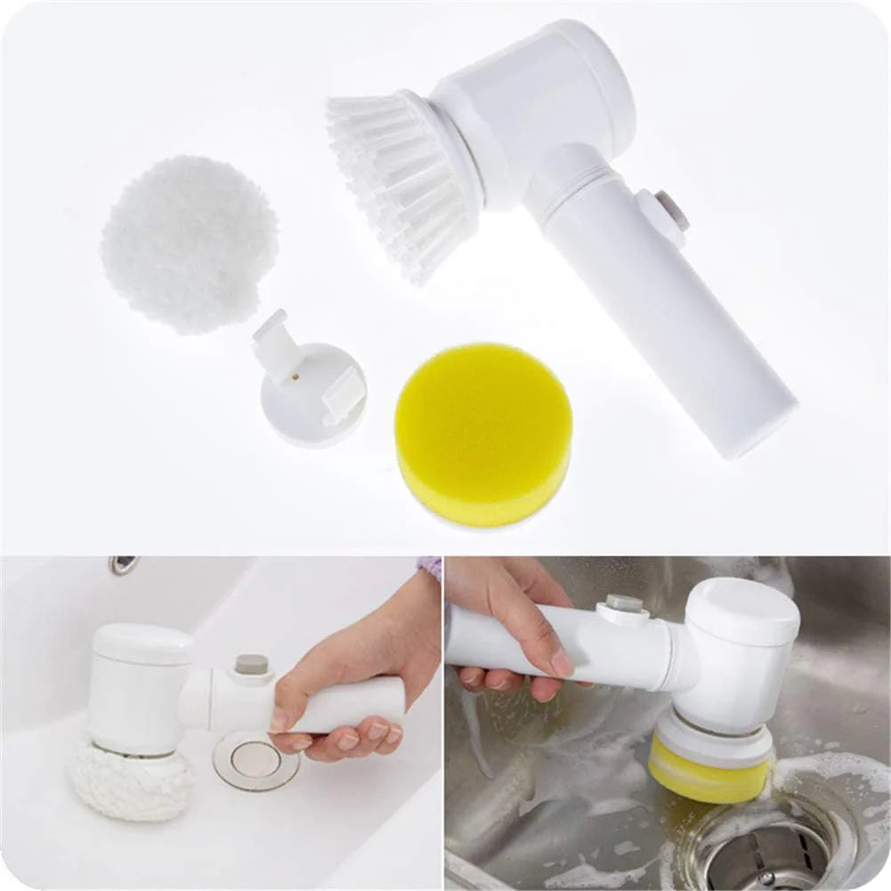 تنظيف الفرشاة الكهربائية السحري ⚡ Cleaning Magic Electric Brush