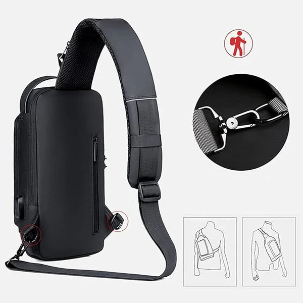 حقيبة حبال متعددة الوظائف ⚡ Multifunction Sling Bag