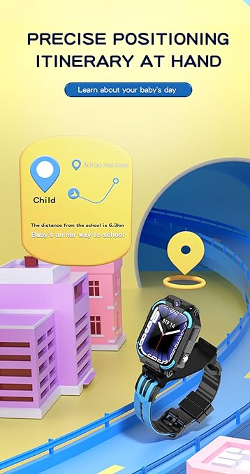 ساعة ذكية بكاميرا مزدوجة ⚡ Dual Camera Smart Watch