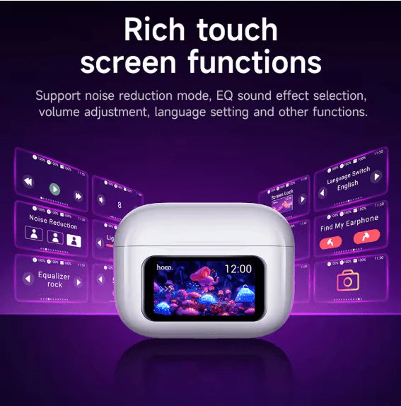 سماعة أذن تعمل باللمس ⚡ Touch Screen BT Earbud