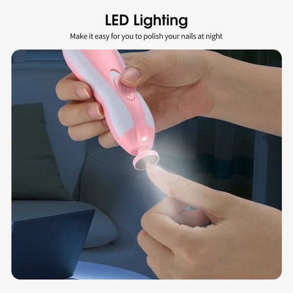 ماكينة تشذيب أظافر الأطفال ⚡ Baby Nail Trimmer