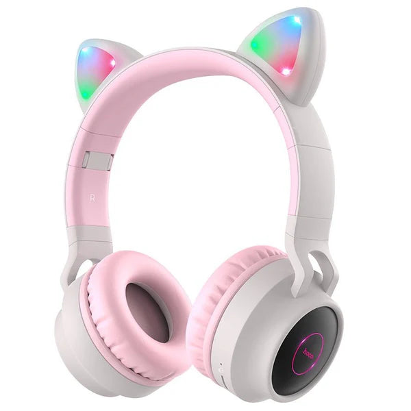 سماعات رأس لاسلكية على شكل أذن القطة⚡ Cat Ear Wireless Headphones