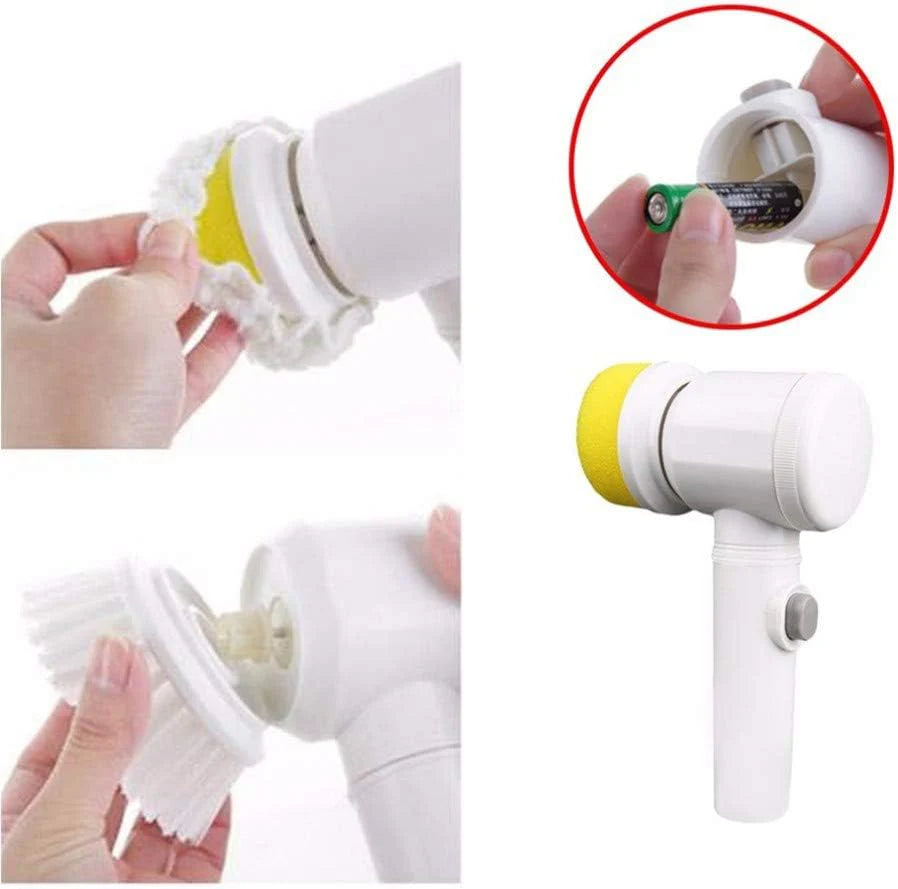 تنظيف الفرشاة الكهربائية السحري ⚡ Cleaning Magic Electric Brush