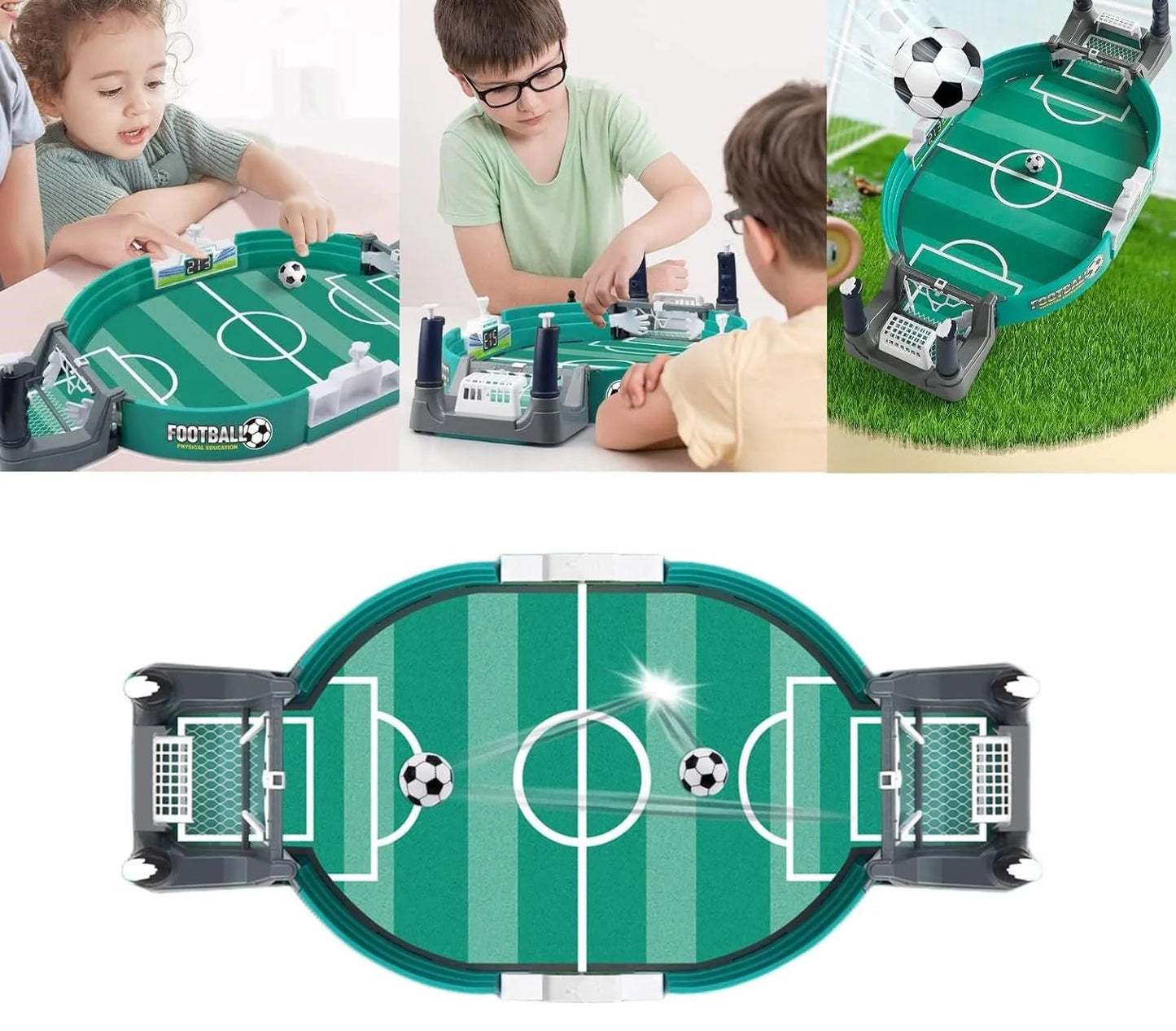 لعبة طاولة كرة قدم صغيرة ⚡ Mini Football Table Game