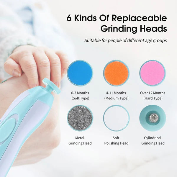 ماكينة تشذيب أظافر الأطفال ⚡ Baby Nail Trimmer