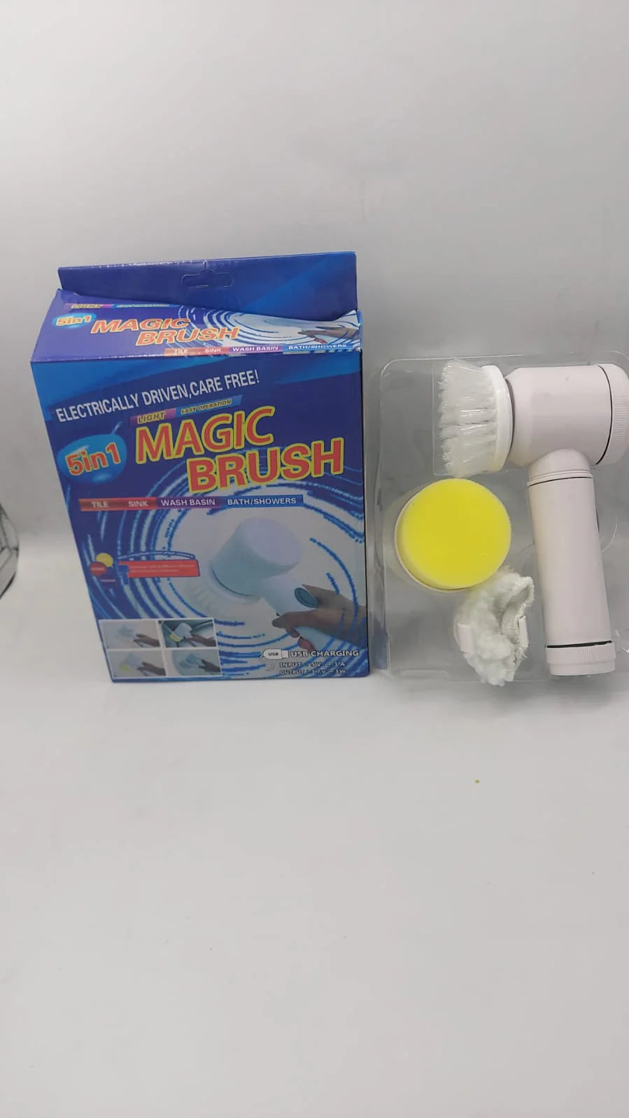 تنظيف الفرشاة الكهربائية السحري ⚡ Cleaning Magic Electric Brush