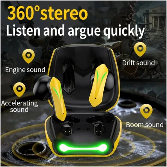 سماعات أذن لاسلكية للألعاب ⚡ Wireless Earbuds Gaming Earphone
