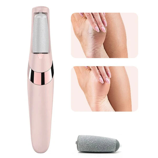 مبرد القدم الكهربائي لإزالة مسامير القدم     Electric Pedicure Foot File Callus Remover
