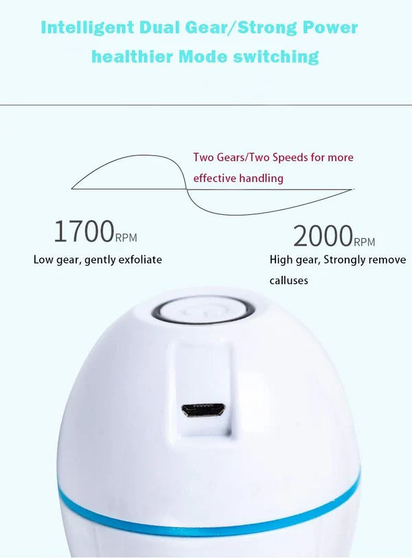 جهاز إزالة مسامير القدم الكهربائي   Electric Callus Remover