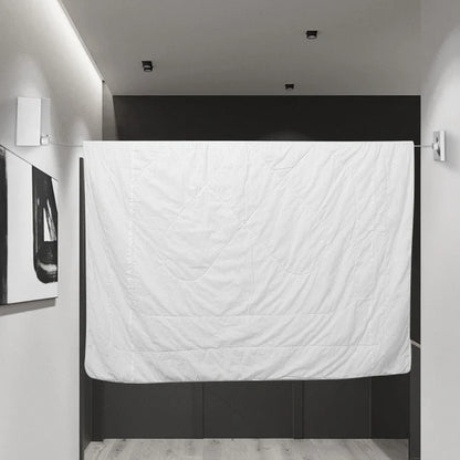 حبل الغسيل القابل للسحب وغير المرئي ⚡ Clothesline Clothes Drying Rope